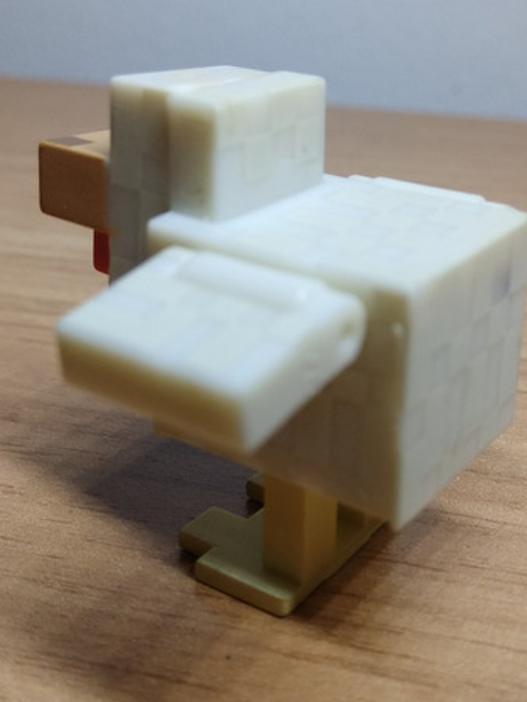 Figura Minecraft - Animal Mob - Chicken - Jazwares 4