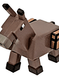 Figura Minecraft - Donkey With Chests - Mini Mattel - Miniatura 1