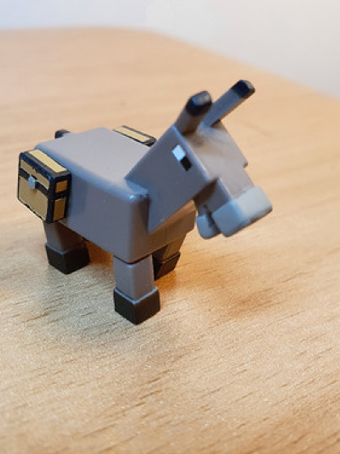 Figura Minecraft - Donkey With Chests - Mini Mattel 4