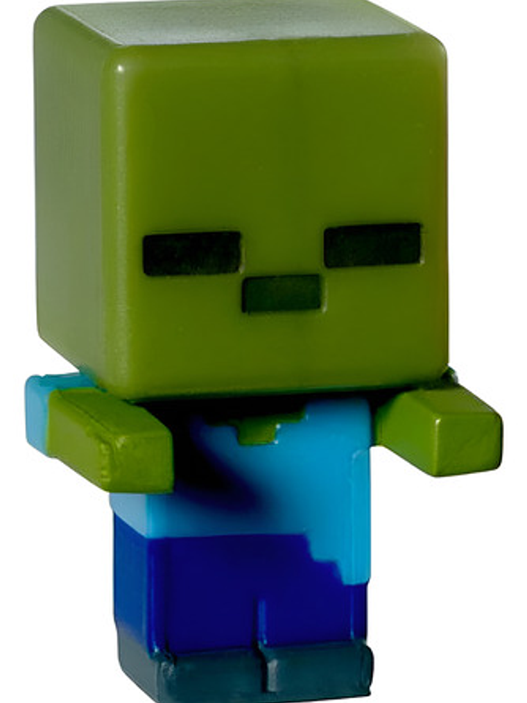 Figura Minecraft - Zombie - Mini Mattel 1