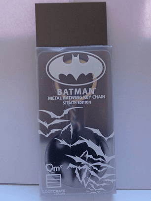 Batwing Keychain Llavero Metal Batman Quantum Mecanix