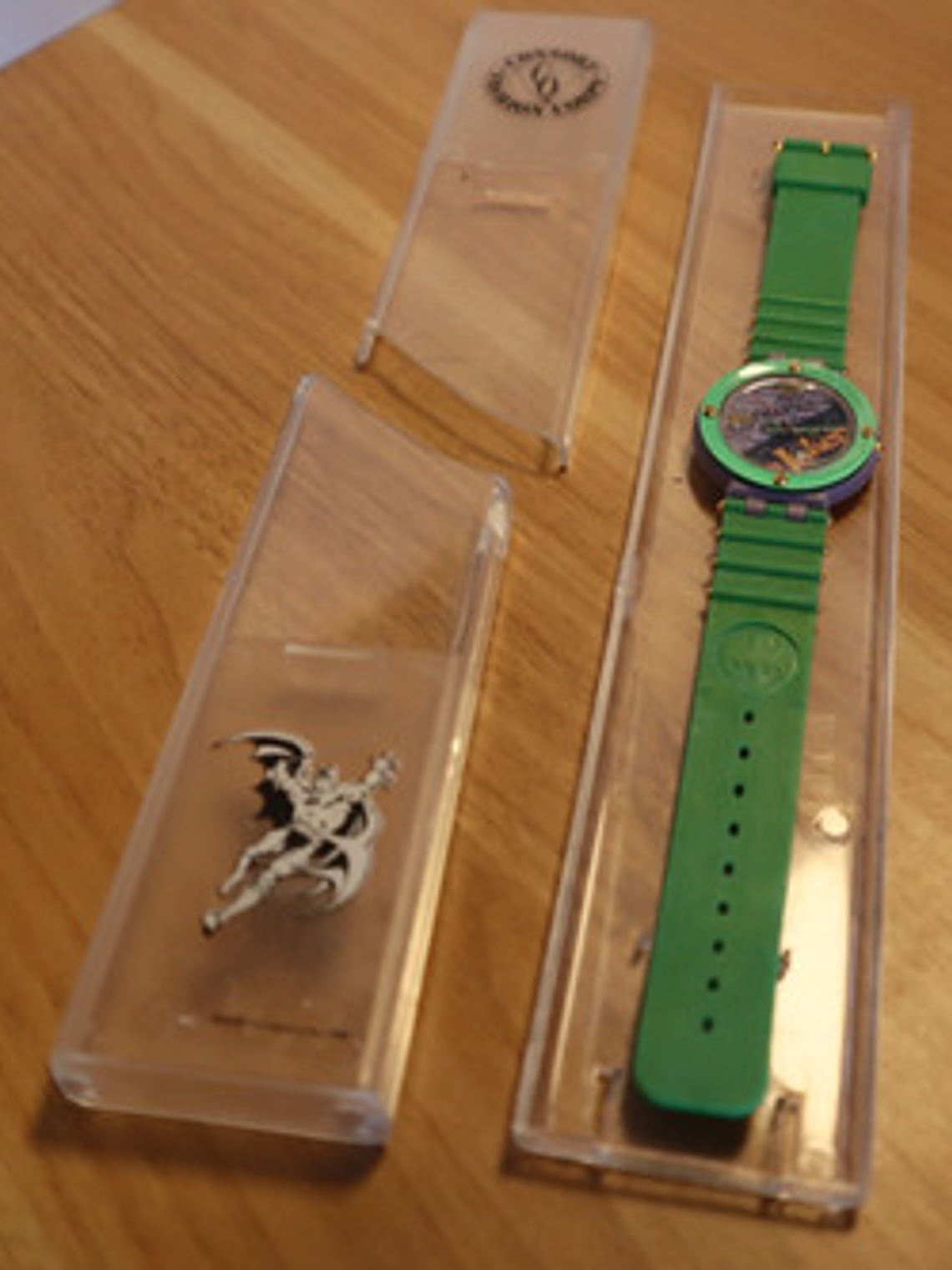Reloj The Joker 1989 Quintel Dc Comics The Batman Verde 7