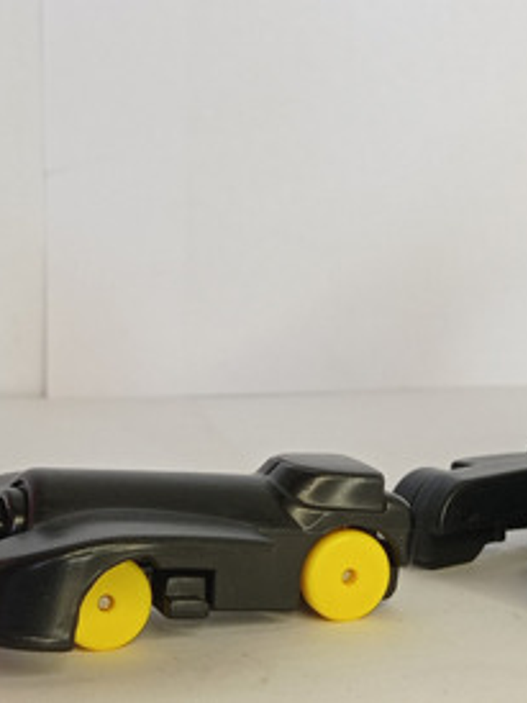 Batmobile 1991 Dc Batman Returns Mcdonalds Negro 4