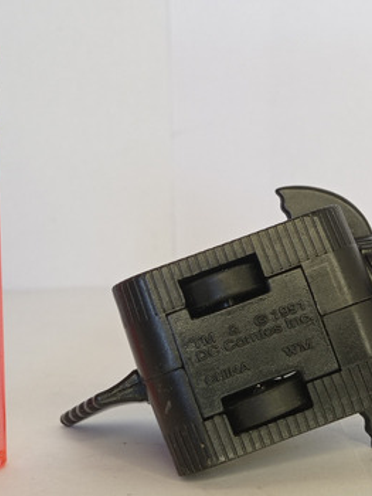 Batman In Batmobile 1991 Dc Batman Returns Mcdonalds Negro 3