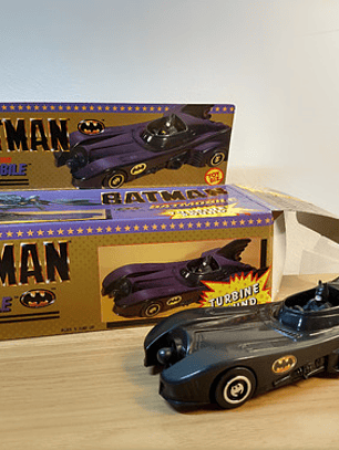 Batmobile Turbine Sound 1989 Batman Dc Negro