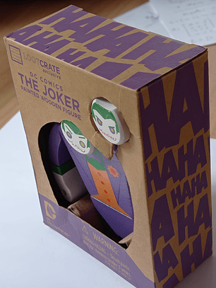 The Joker Dc Painted Wooden Figure Batman