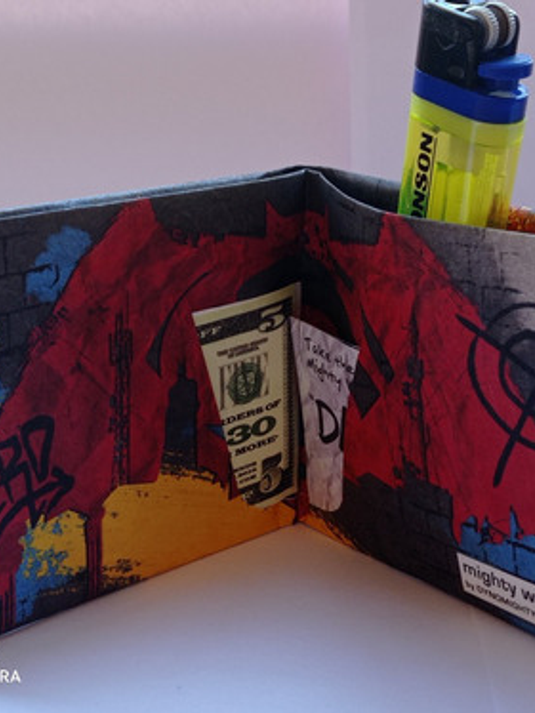 Billetera Tyvek Batman Vs Superman Mighty Wallet Dynomighty 6