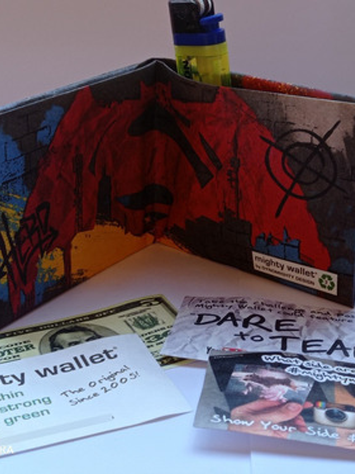 Billetera Tyvek Batman Vs Superman Mighty Wallet Dynomighty 7