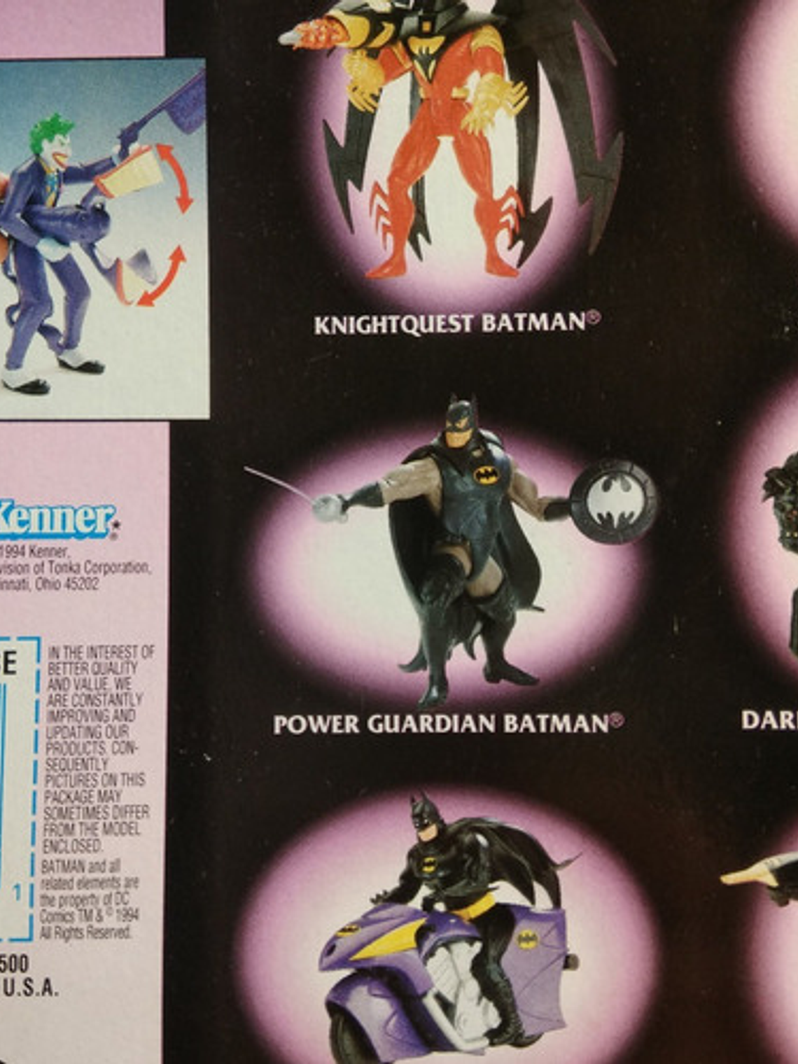 The Joker 1994 Legends Of Batman Kenner 7