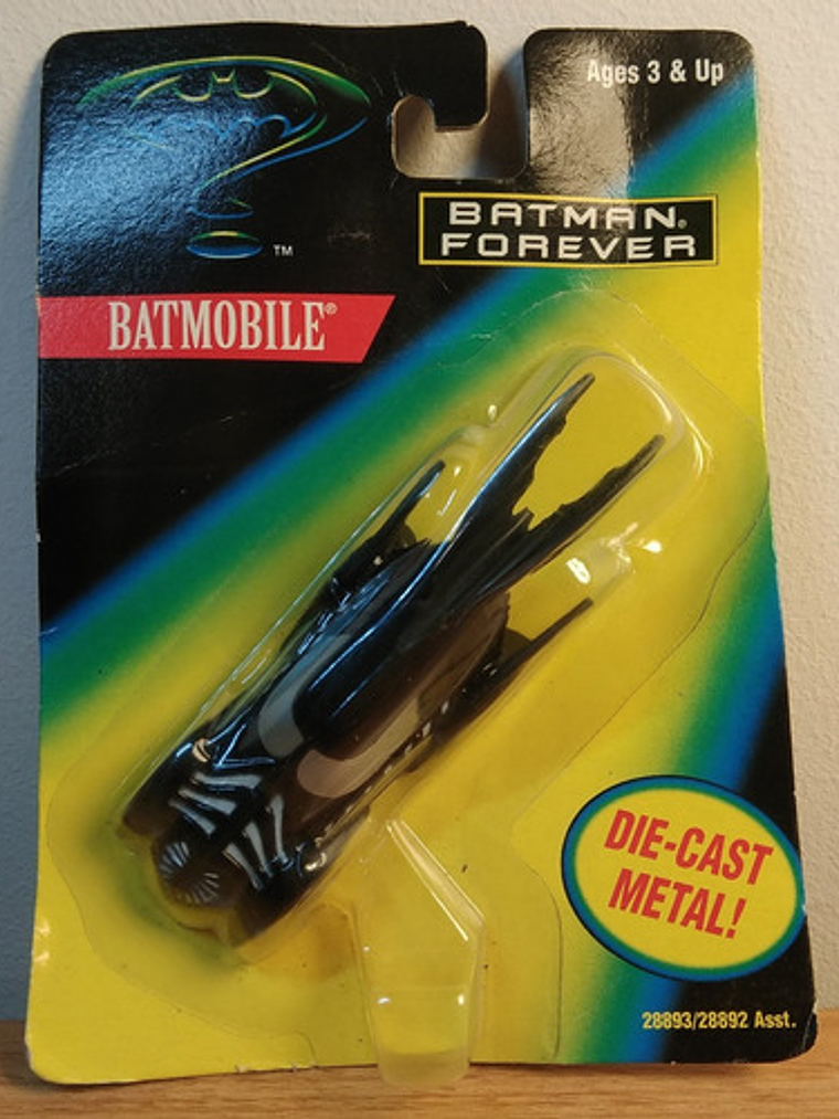 Batman Forever Batmobile - Die Cast Metal 1995 Kenner 4