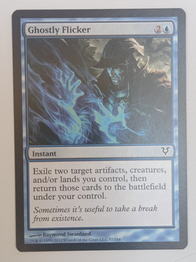 Carta Magic Ghostly Flicker [avacyn Restored] Mtg Instant 1