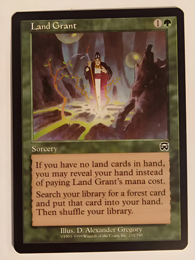 Carta Magic Land Grant [mercadian Masques] Mtg Sorcery Land  1