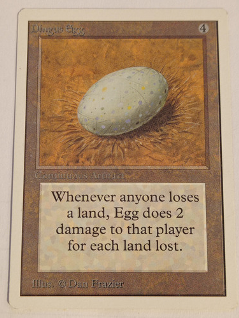 Carta Magic Dingus Egg [unlimited] Mtg Artifact 1