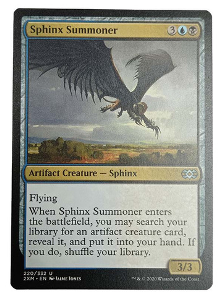 Carta Magic Sphinx Summoner [double Masters] Mtg 1