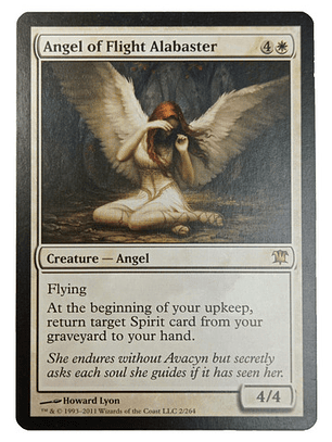 Carta Magic Angel Of Flight Alabaster [innistrad] Mtg Angel