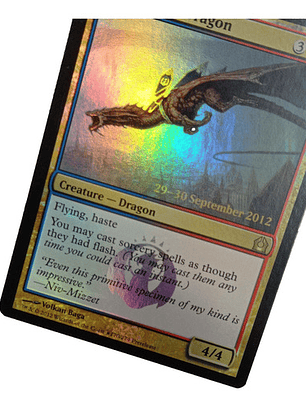 Carta Magic Hypersonic Dragon (foil) [ravnica] Mtg Promo
