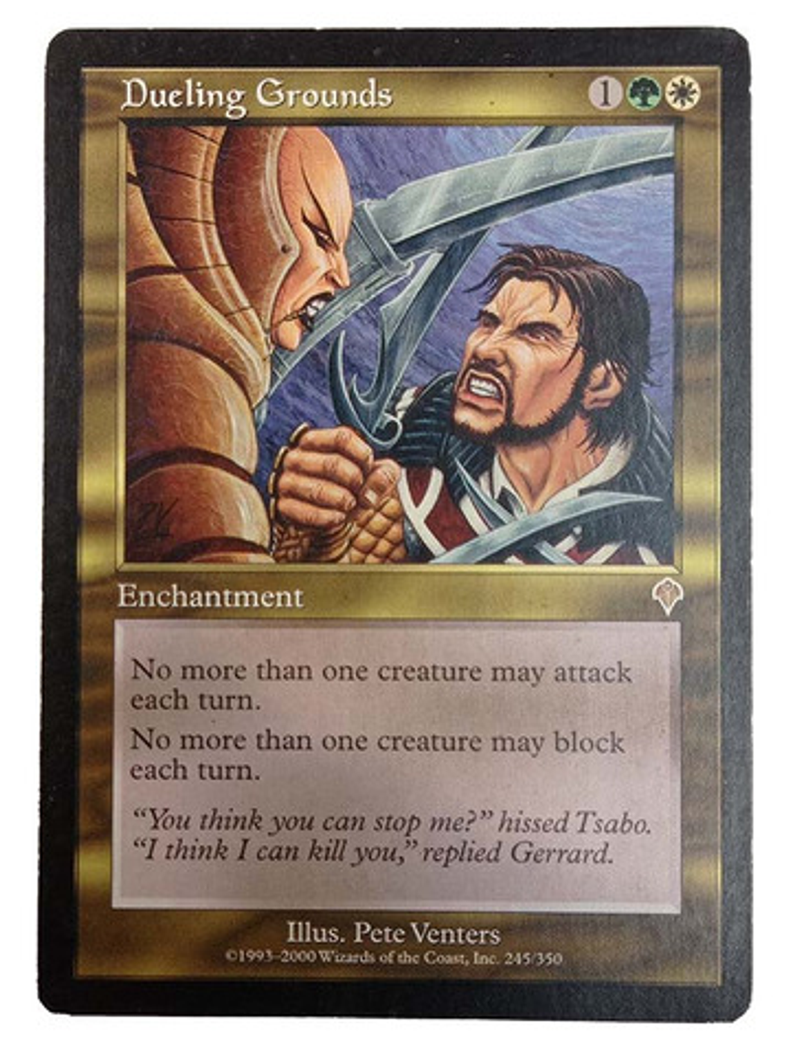 Carta Magic Dueling Grounds [invasion] Mtg Enchantment 1