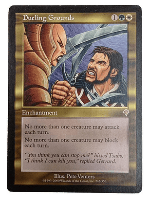 Carta Magic Dueling Grounds [invasion] Mtg Enchantment