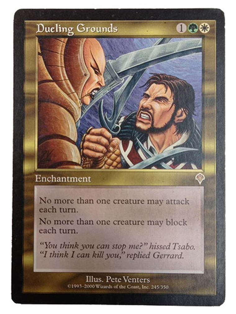 Carta Magic Dueling Grounds [invasion] Mtg Enchantment 1