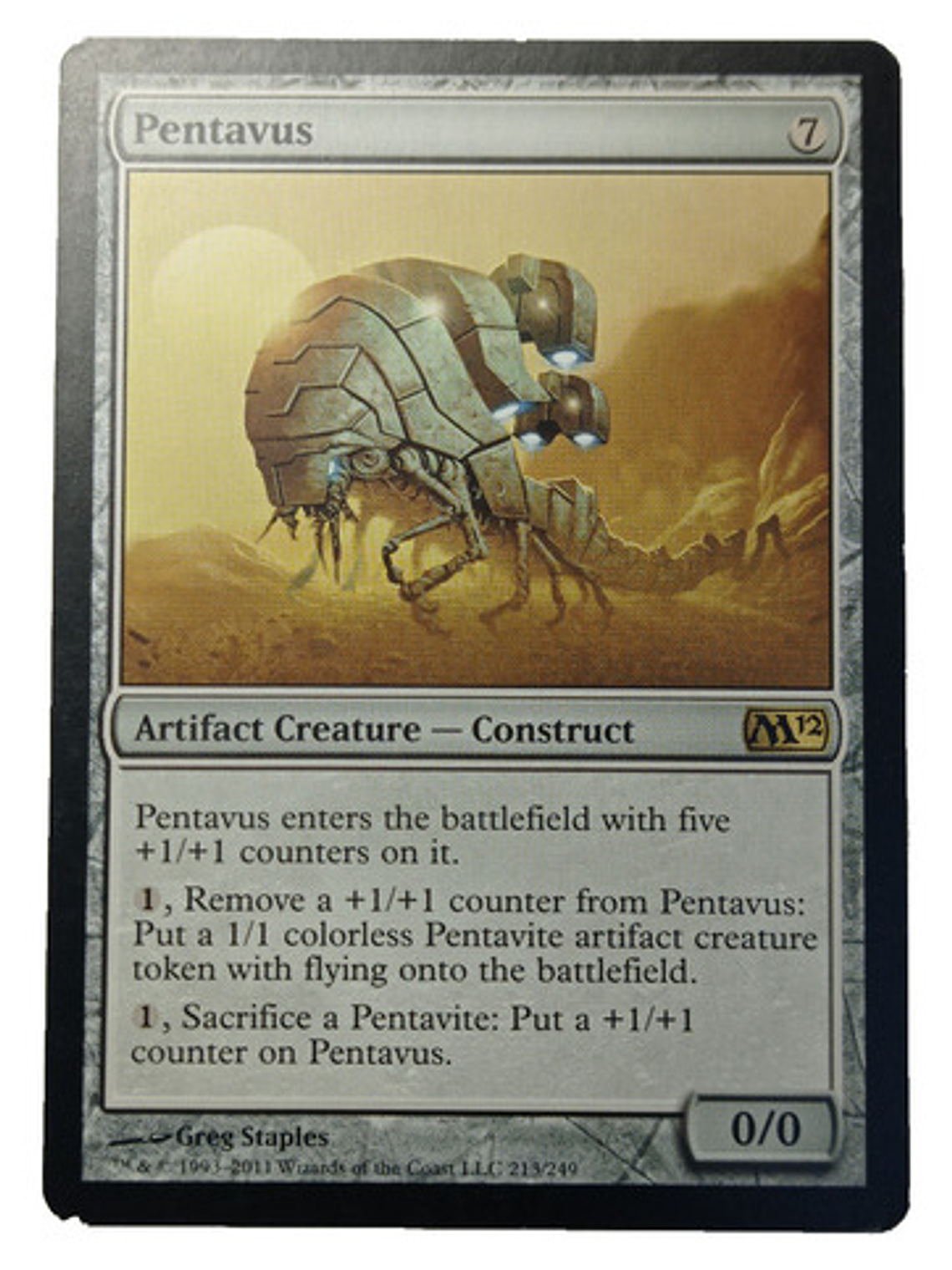 Carta Magic Pentavus [m12] Mtg Artifact 1