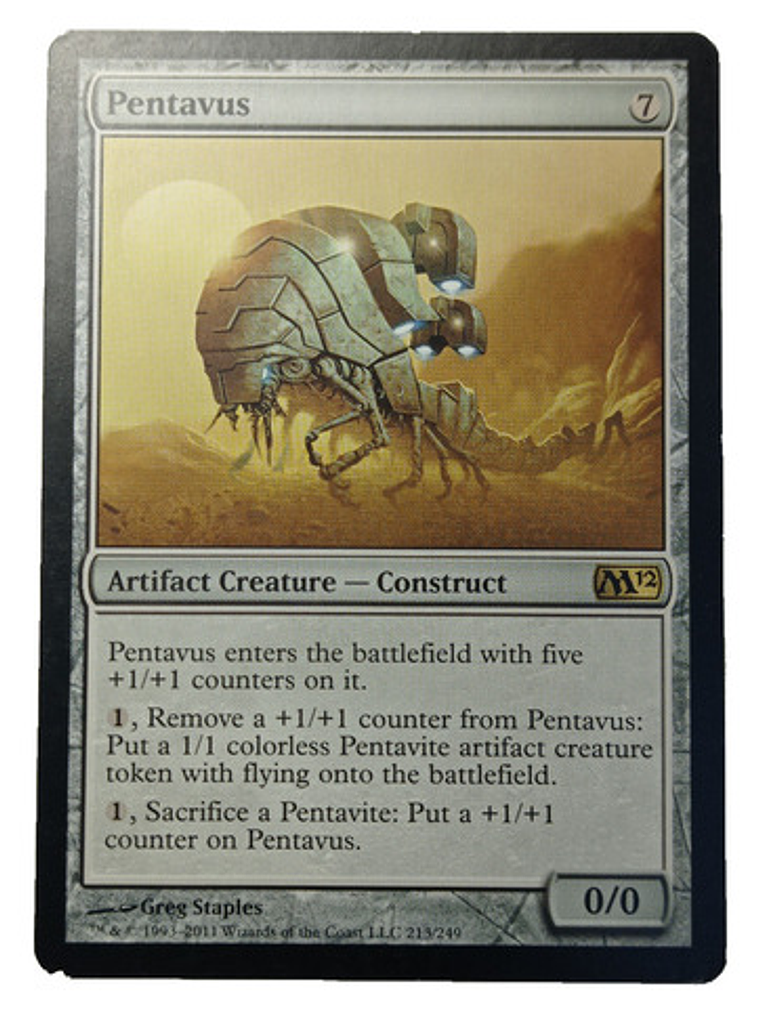 Carta Magic Pentavus [m12] Mtg Artifact 1