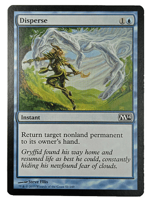 Carta Magic Disperse [m14] Mtg Instant