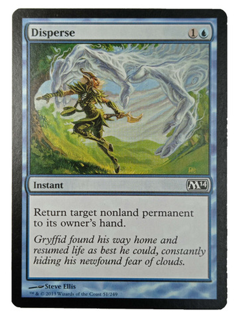 Carta Magic Disperse [m14] Mtg Instant 1