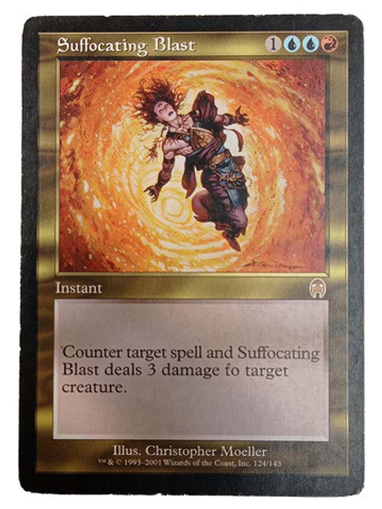 Carta Magic Suffocating Blast [apocalypse] Mtg Instant 1