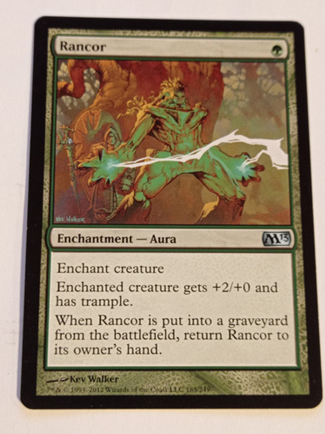 Carta Magic Rancor [m13] Mtg Enchantment 1