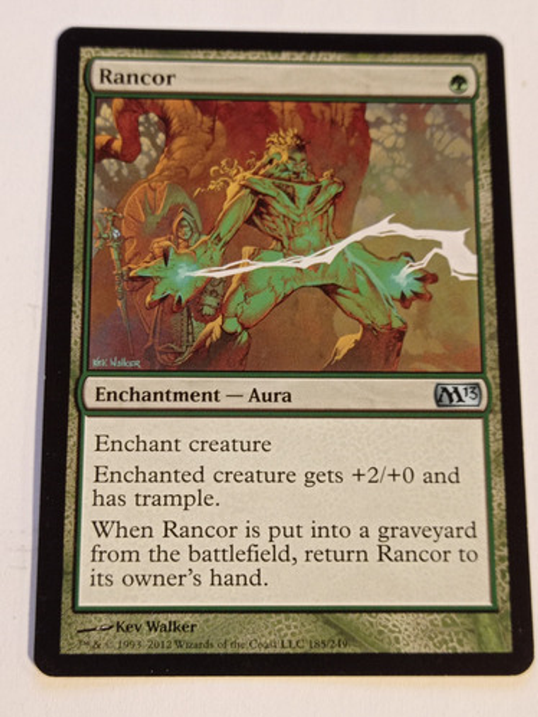 Carta Magic Rancor [m13] Mtg Enchantment 1