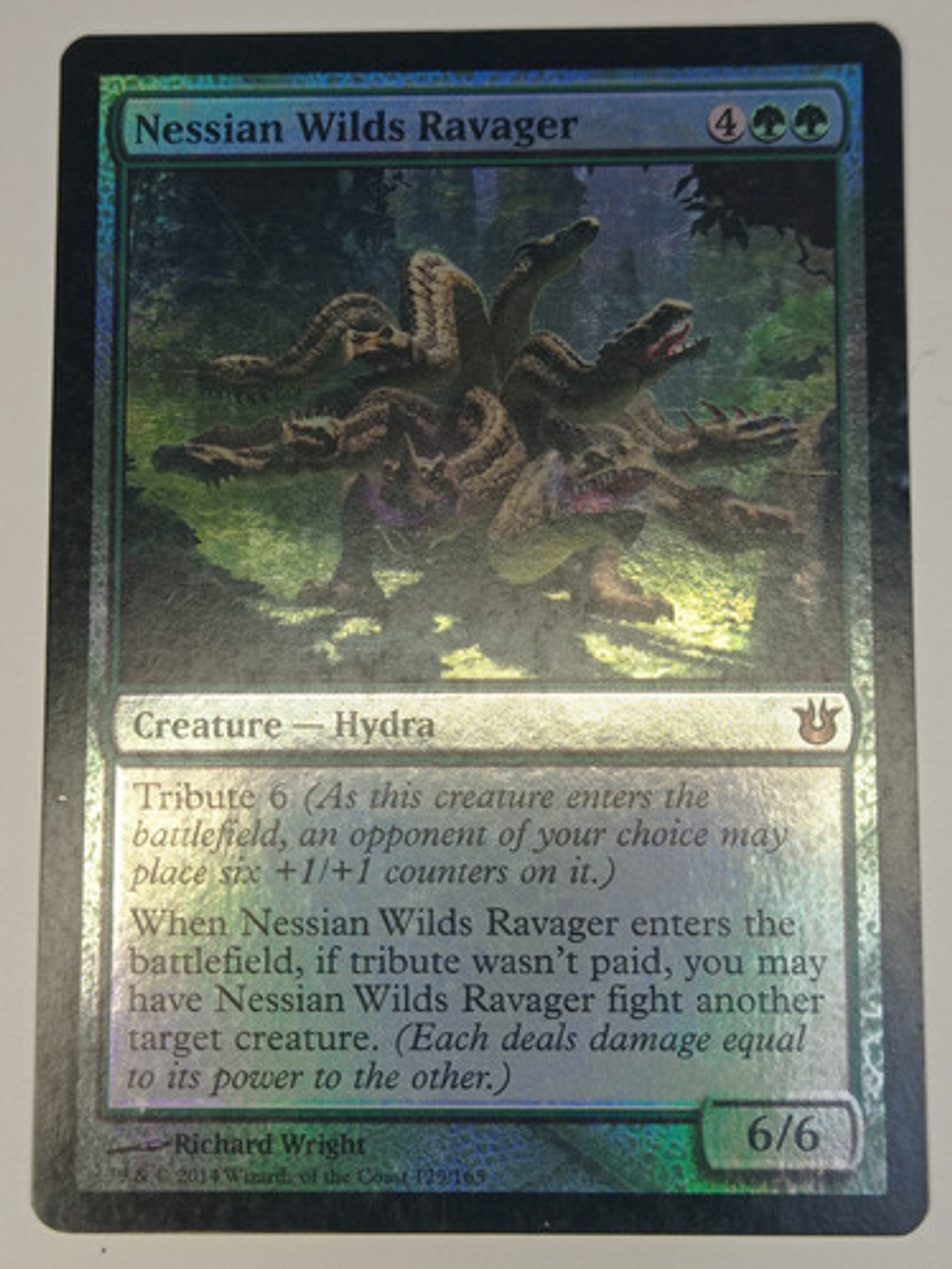 Carta Magic Nessian Wilds Ravager (foil) [bog] Mtg Hydra 1