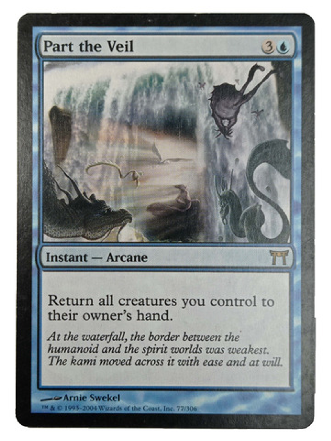 Carta Magic Part The Veil [kamigawa] Mtg Instant 1