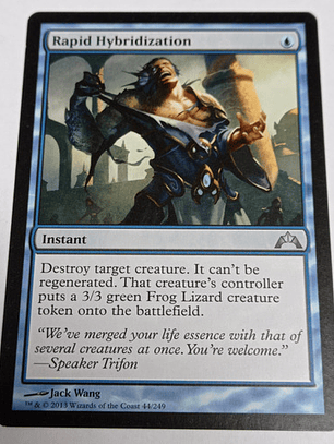Carta Magic Rapid Hybridization [gatecrash] Mtg Instant