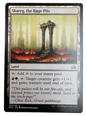 Carta Magic Skarrg The Rage Pits [planechase Anthology] Mtg
