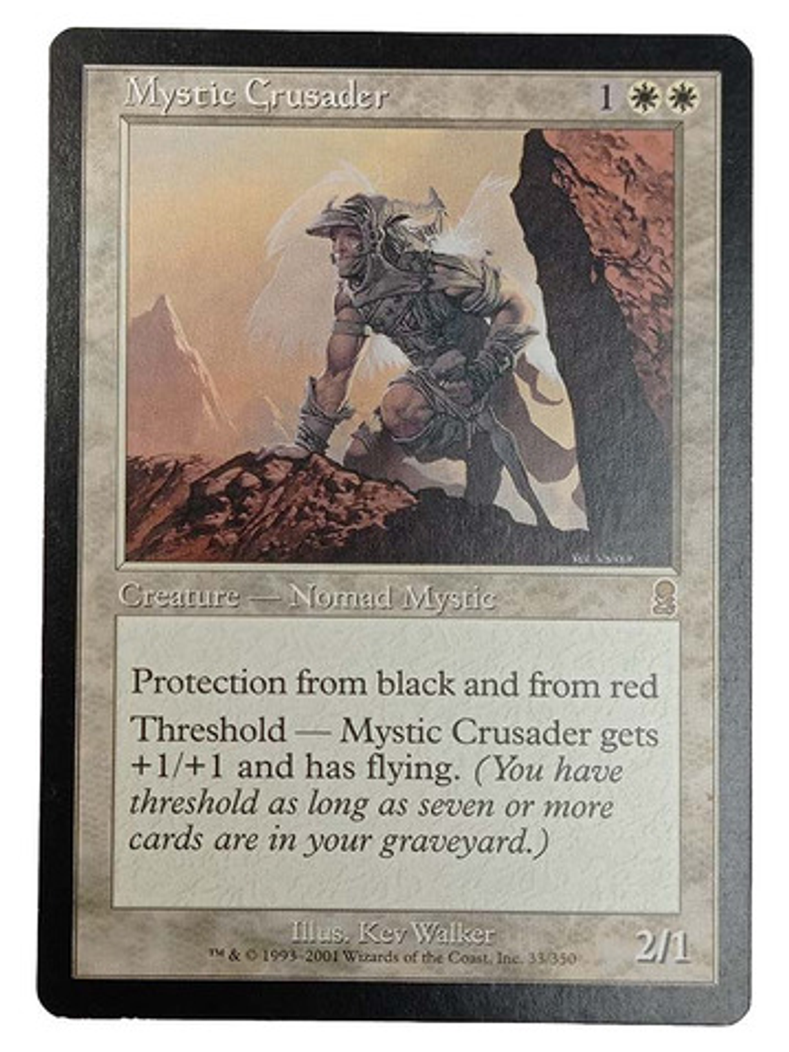 Carta Magic Mystic Crusader [odyssey] Mtg Nomad Mystic 1