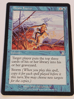 Carta Magic Brain Freeze [scourge] Mtg Instant