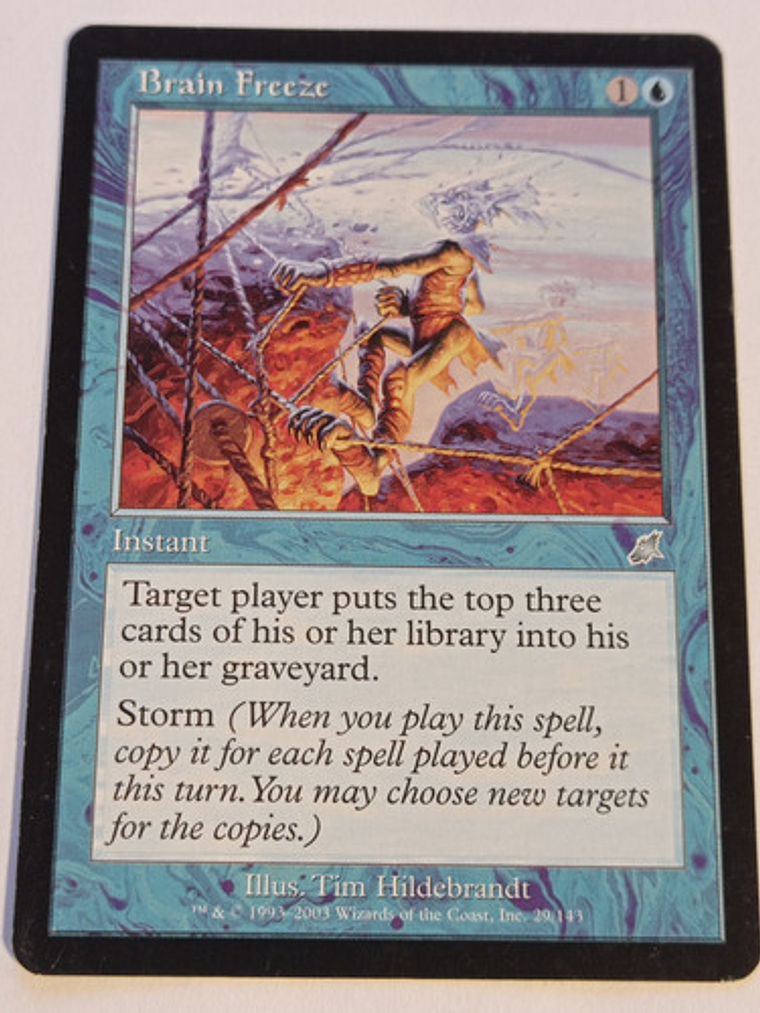 Carta Magic Brain Freeze [scourge] Mtg Instant 1