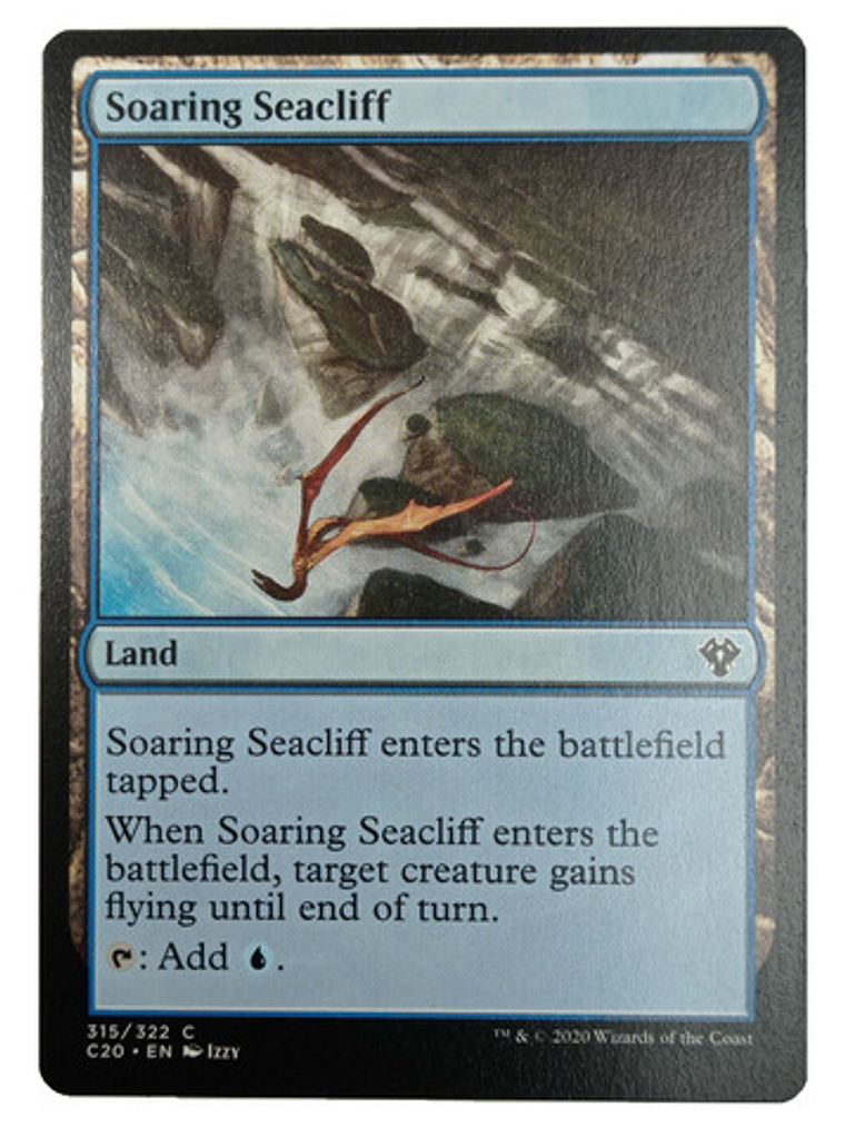 Carta Magic Soaring Seacliff [c20] Mtg Land 1