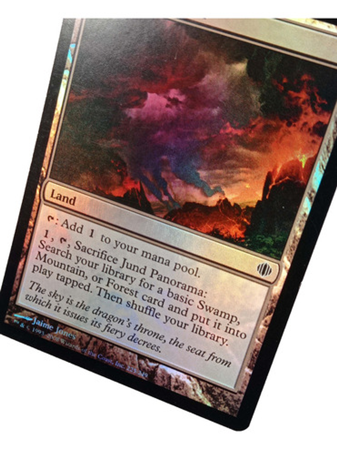 Carta Magic Jund Panorama (foil) [alara] Mtg Land 3