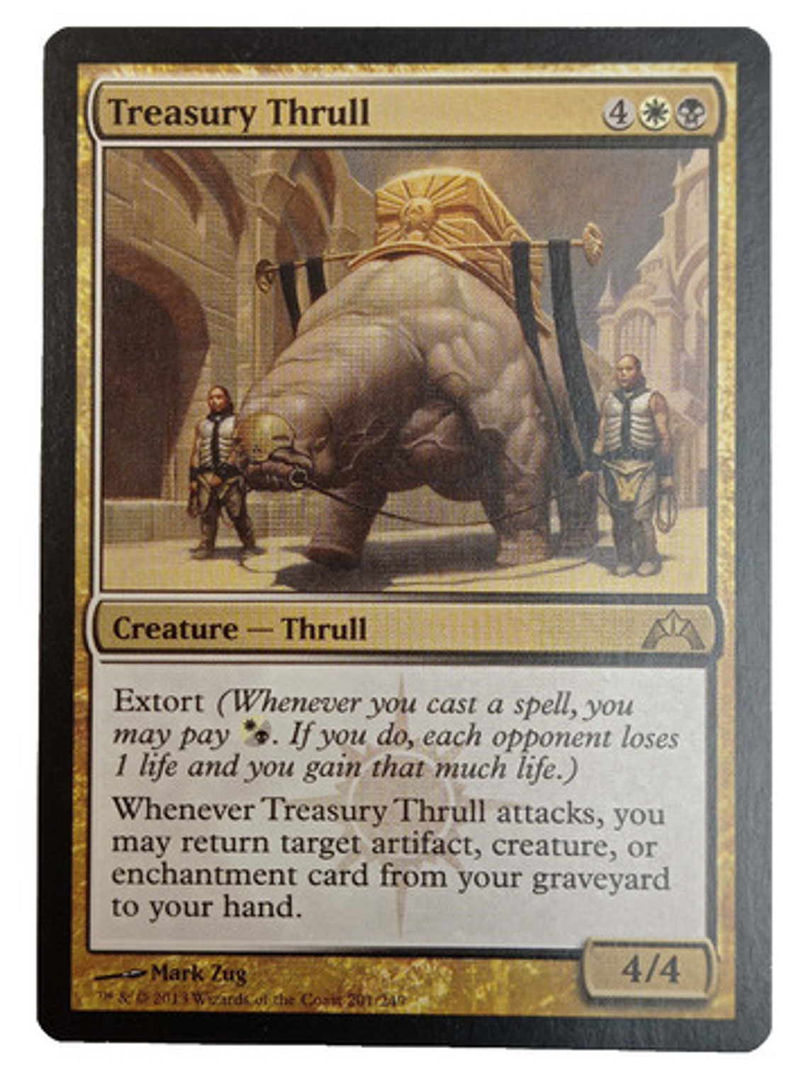 Carta Magic Treasury Thrull [gatecrash] Mtg 1