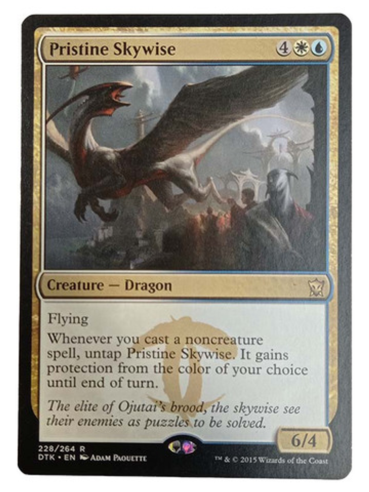 Carta Magic Pristine Skywise [tarkir] Mtg Dragon 1