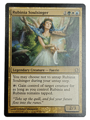 Carta Magic Rubinia Soulsinger [c13] Mtg Faerie
