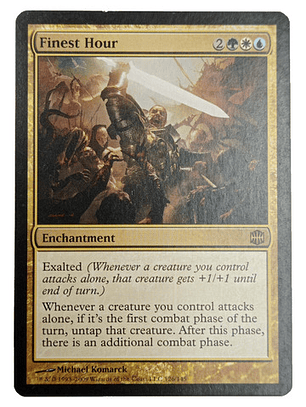 Carta Finest Hour [alara] Mtg Enchantment