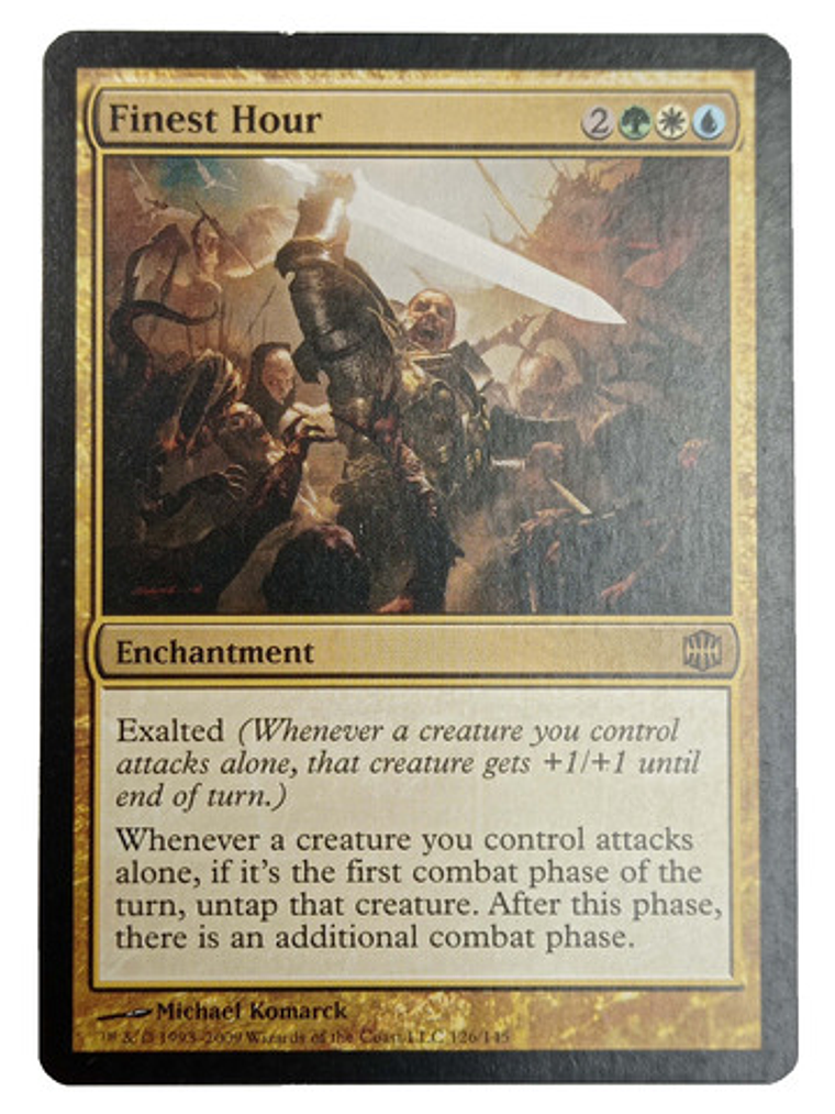 Carta Finest Hour [alara] Mtg Enchantment 1