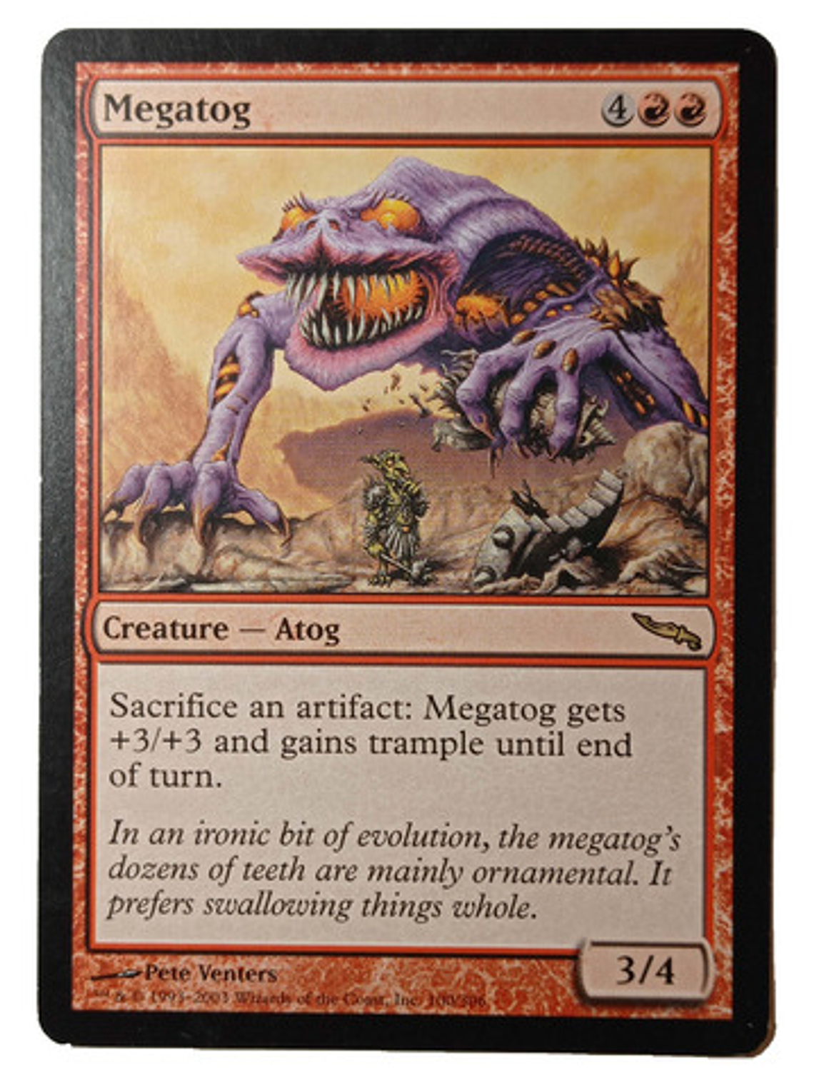 Carta Magic Megatog [mirrodin] Mtg Atog 1