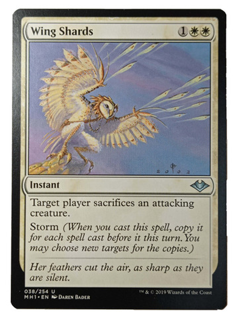 Carta Magic Wing Shards [mh1] Mtg Instant 1