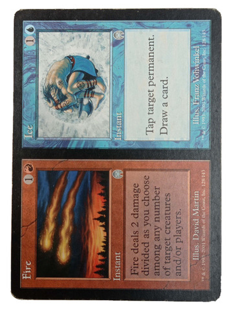 Carta Magic Fire / Ice [apocalypse] Mtg Instant 1