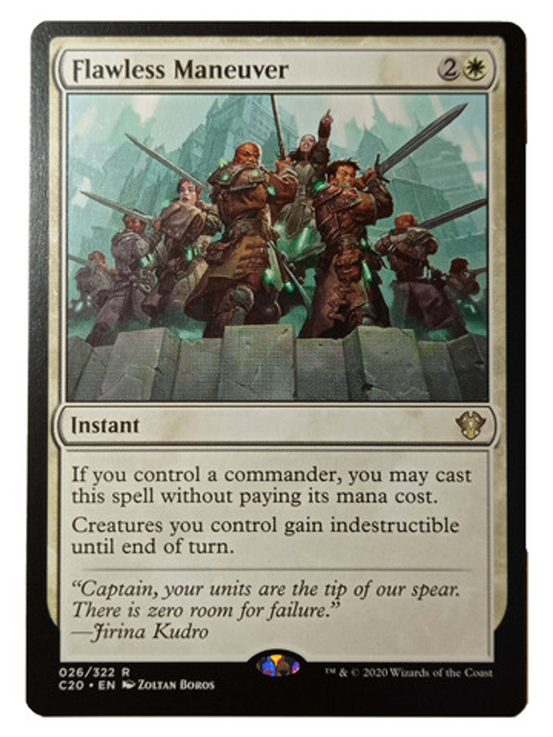 Carta Magic Flawless Maneuver [c20] Mtg Instant 1