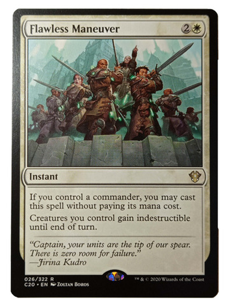 Carta Magic Flawless Maneuver [c20] Mtg Instant 1