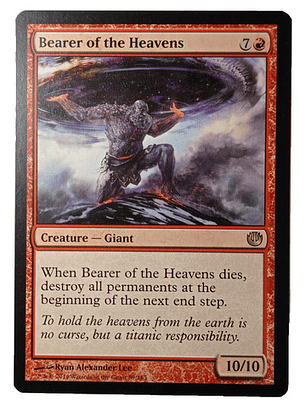 Carta Magic Bearer Of The Heavens [nyx] Mtg Giant